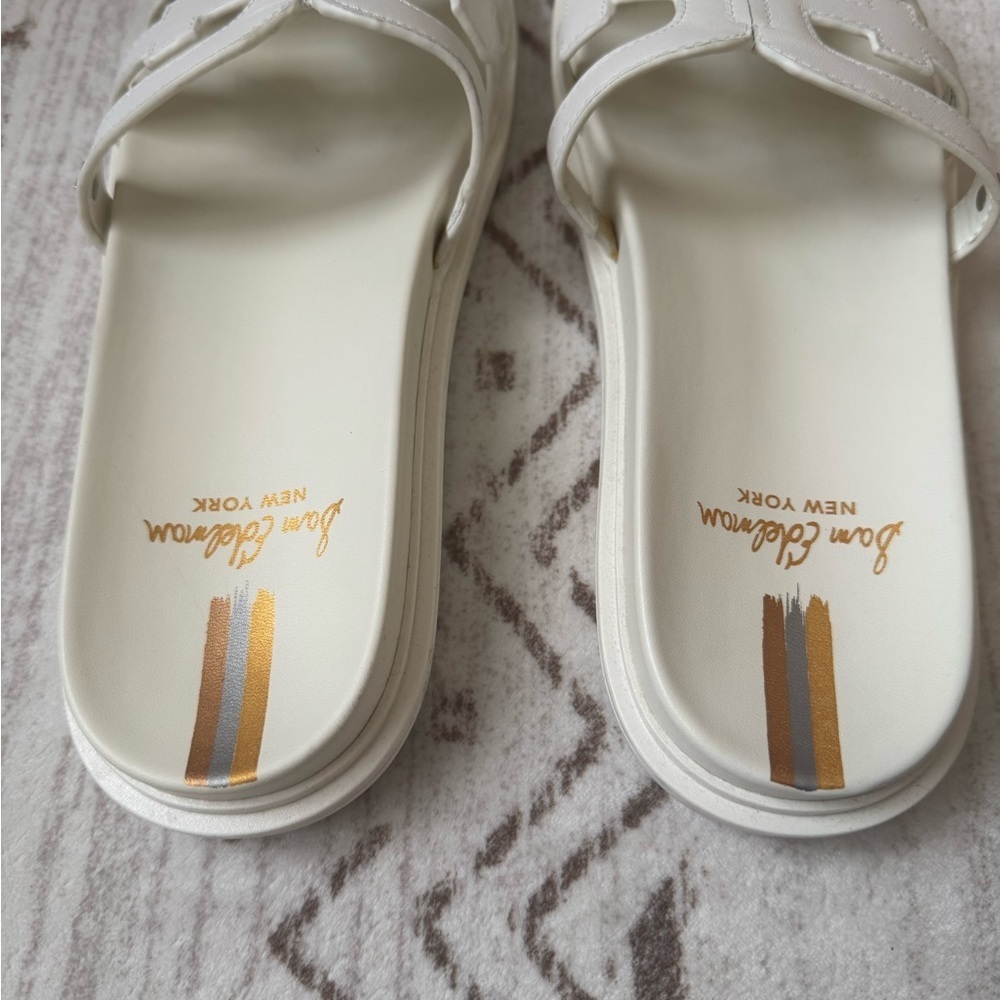 White Sam Edelman Sandals - Picture 10 of 14